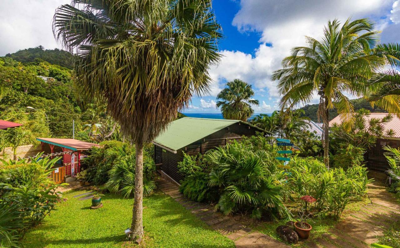 Piton Bungalows Ecolodges Deshaies Ngoại thất bức ảnh
