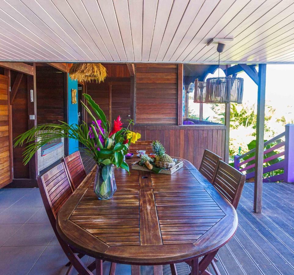 Piton Bungalows Ecolodges Deshaies Ngoại thất bức ảnh