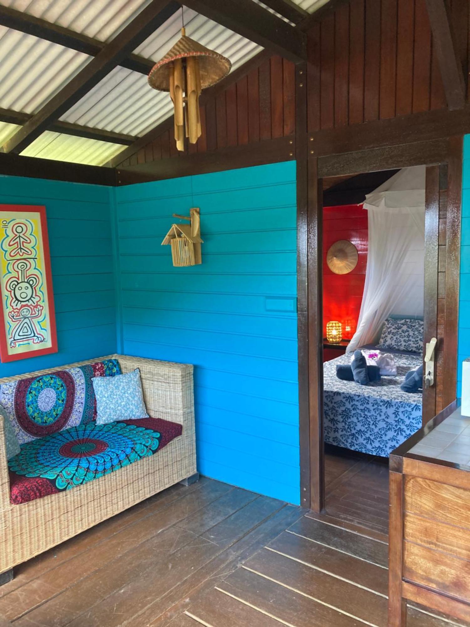 Piton Bungalows Ecolodges Deshaies Ngoại thất bức ảnh