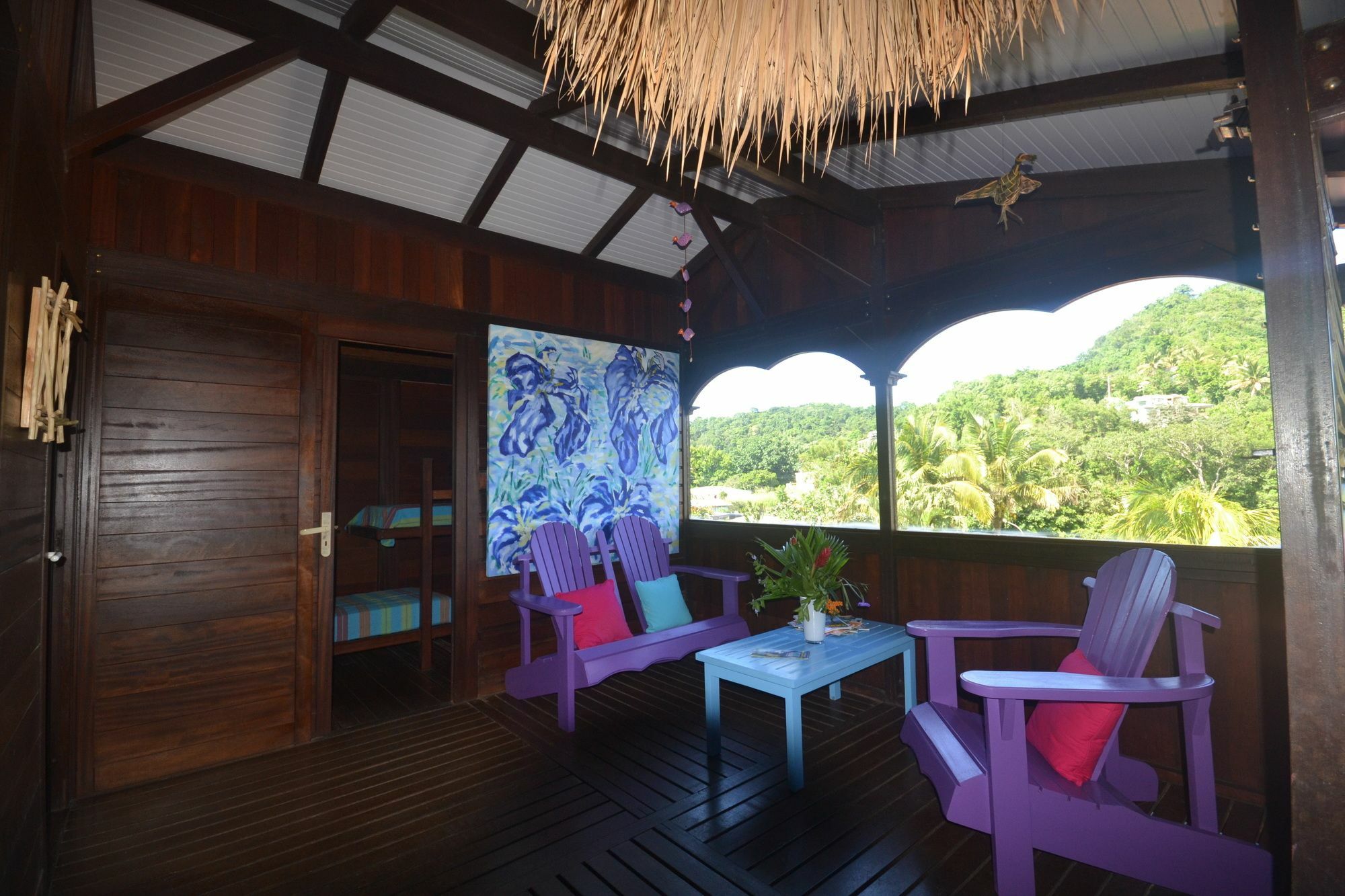Piton Bungalows Ecolodges Deshaies Ngoại thất bức ảnh